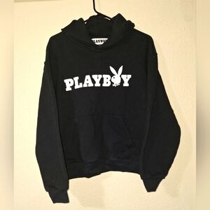 Playboy Black Hoodie Size Medium